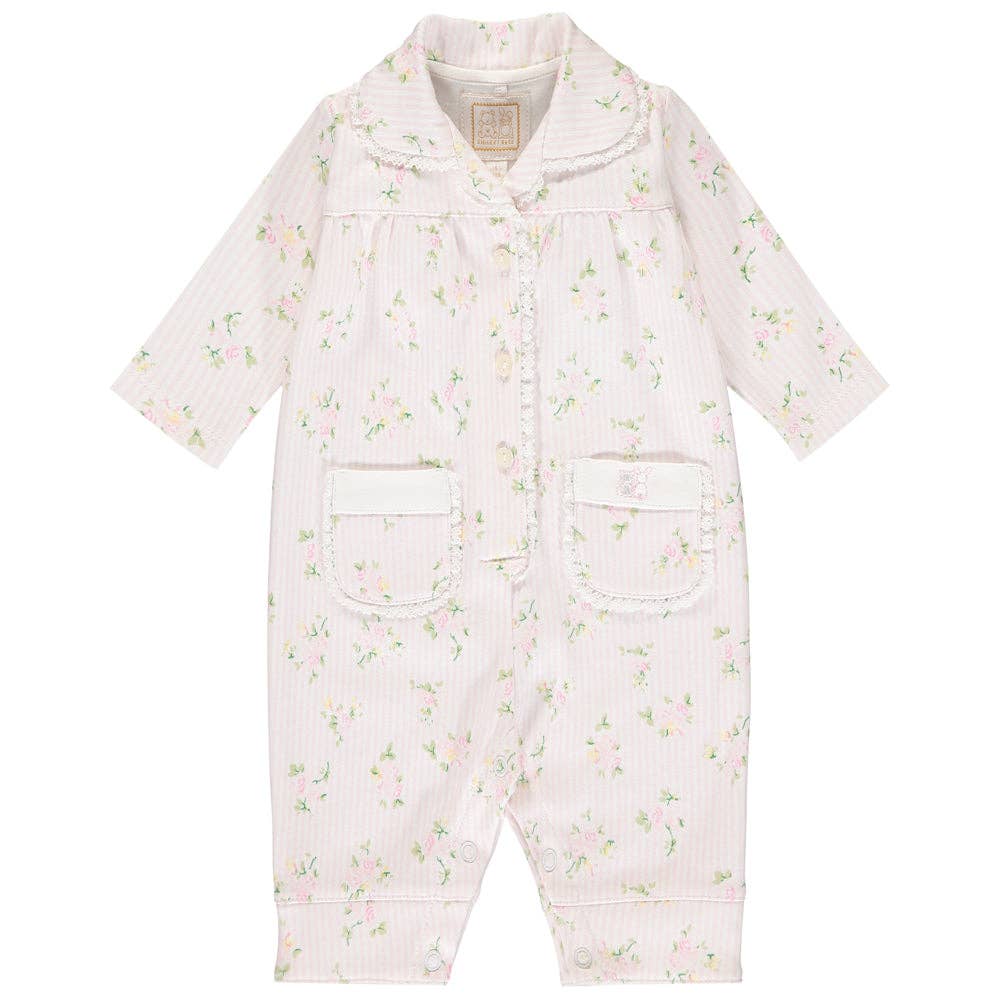 Grace Pink Floral Print Pajamas