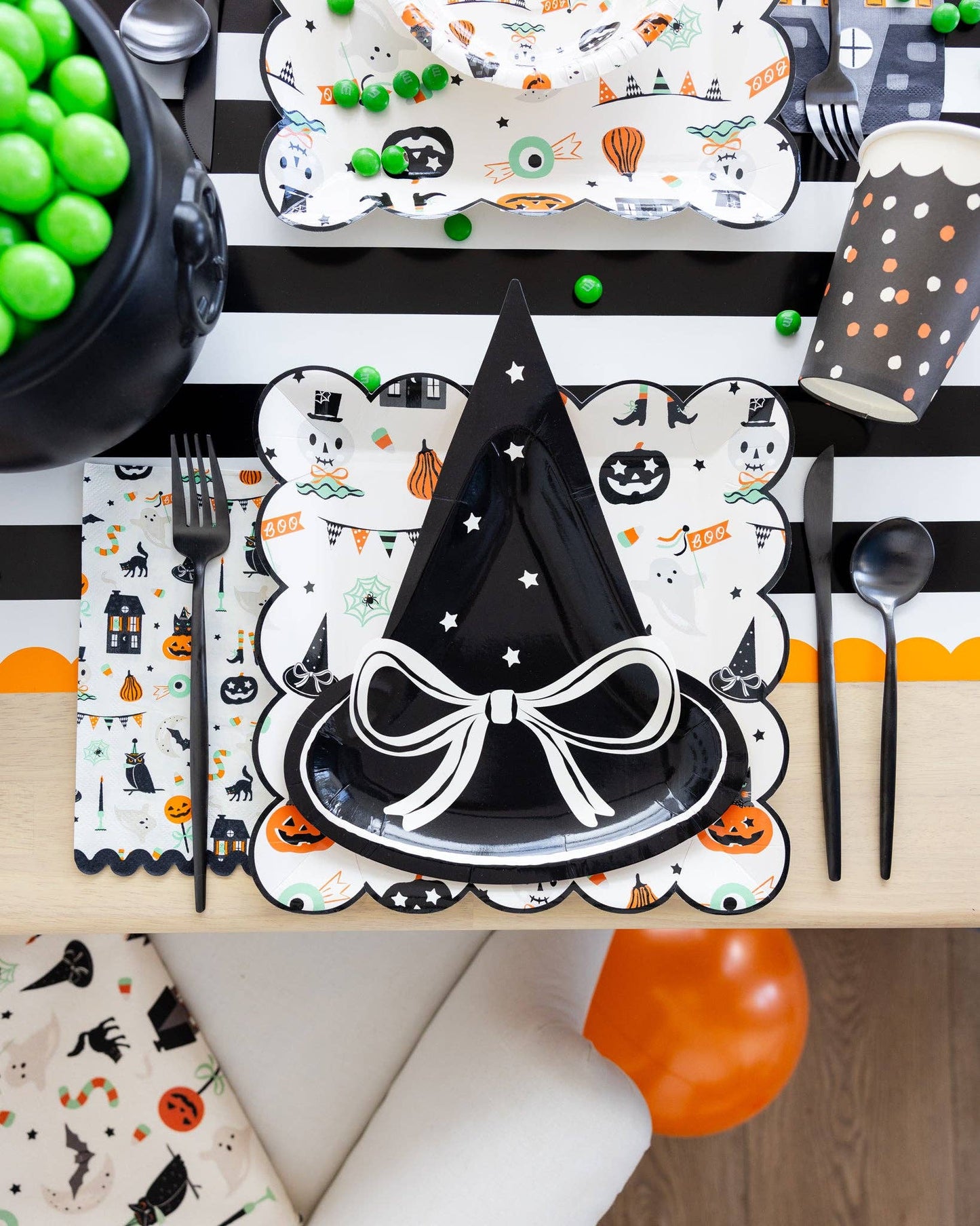 Tricks & Treats Paper Plate