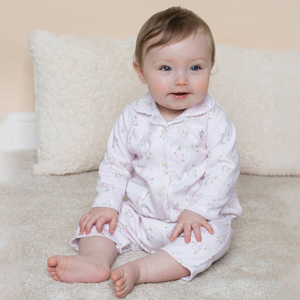Grace Pink Floral Print Pajamas