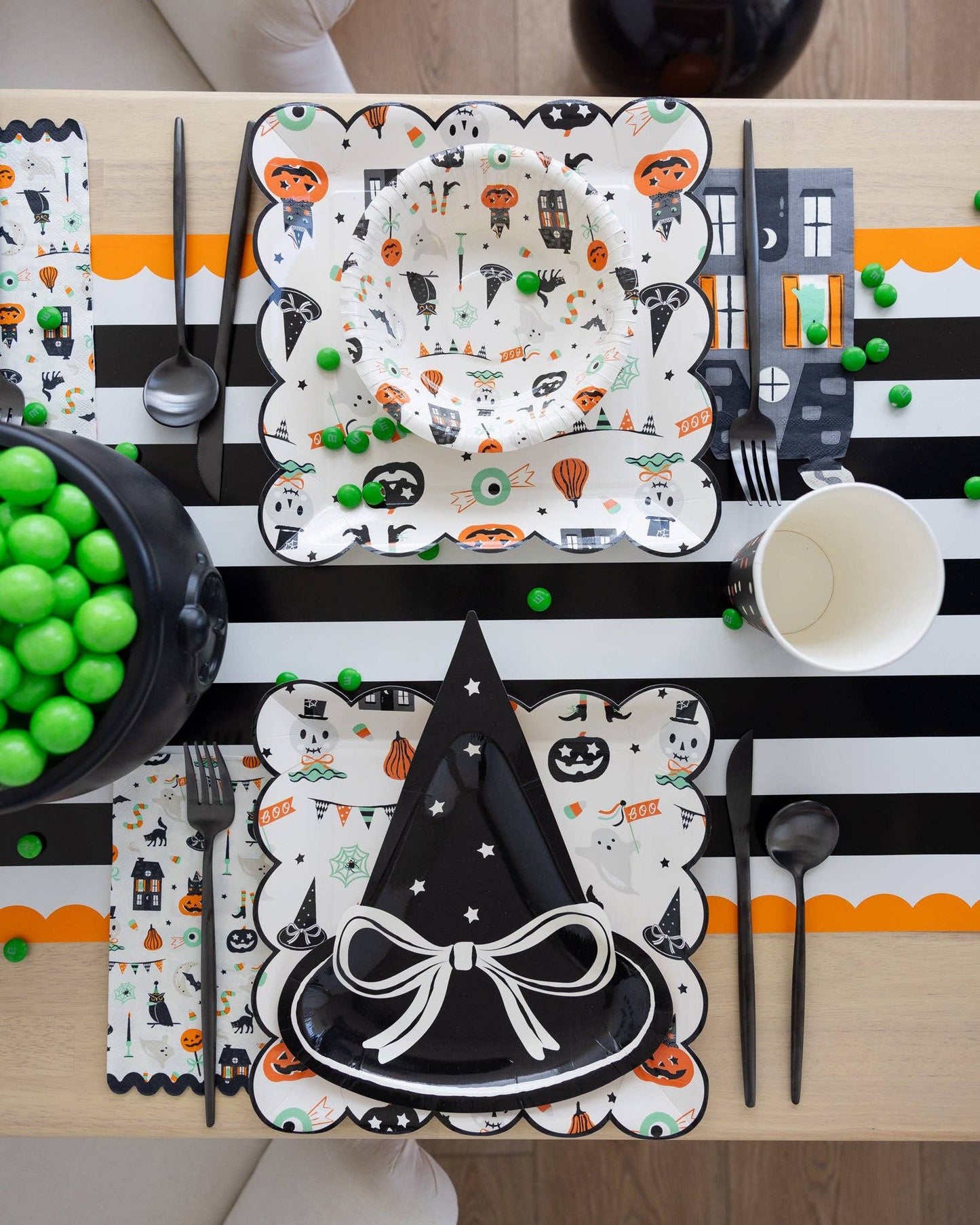 Tricks & Treats Paper Plate