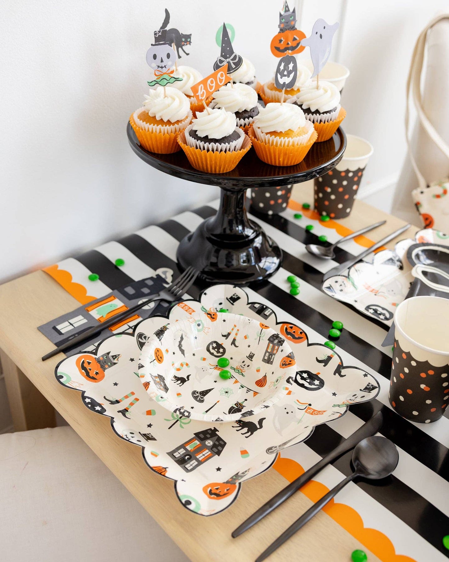 Tricks & Treats Paper Plate