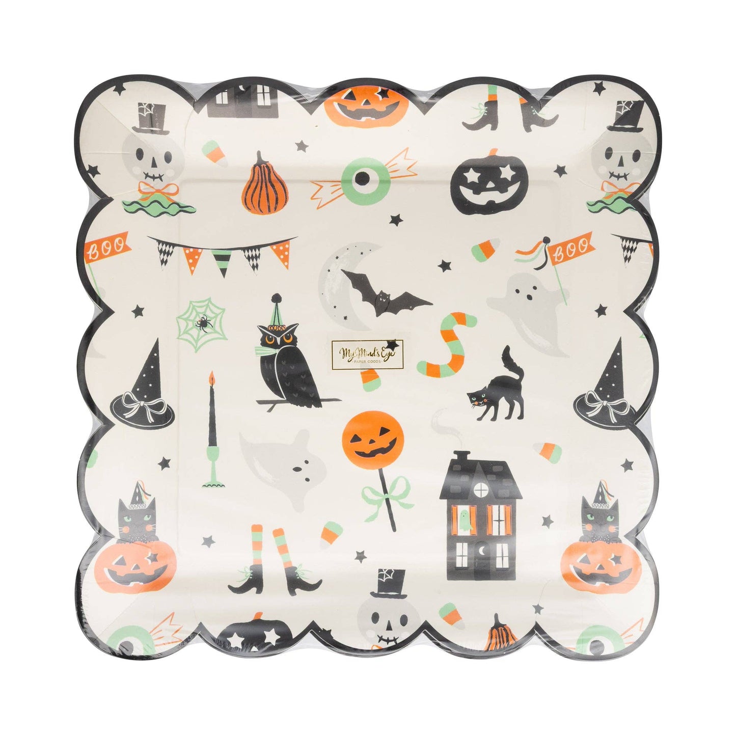 Tricks & Treats Paper Plate