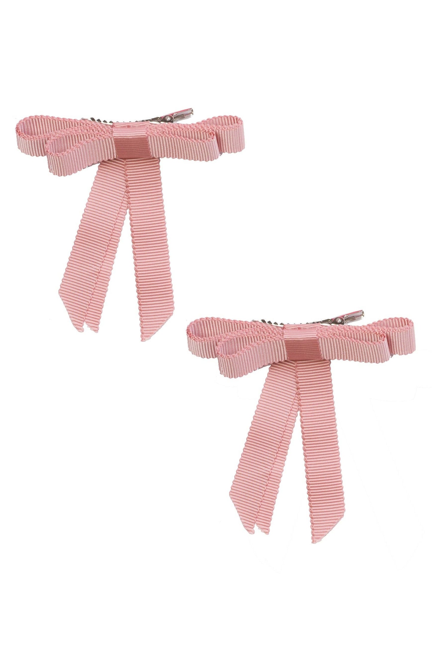 Grosgrain Bow Clip Set (2) - Sweet Nectar