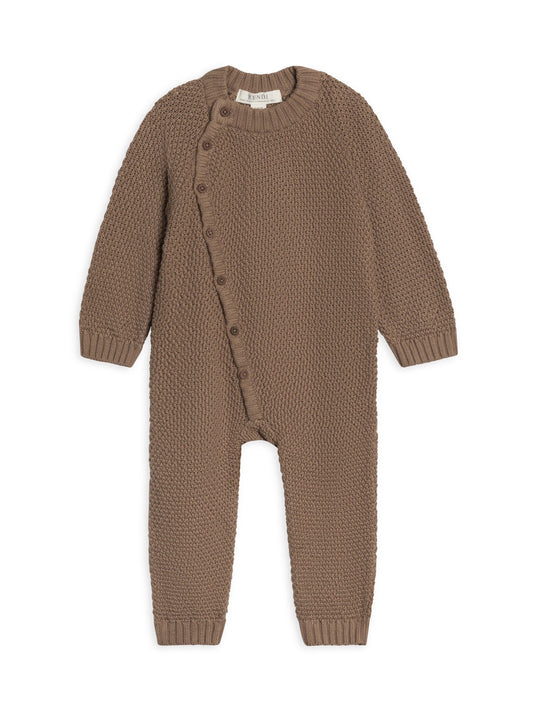 Casey Seed Stitch Sweater Knit Romper