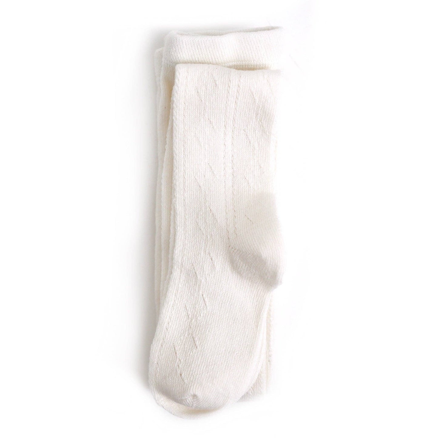 Fancy Knit Tights (Ivory)