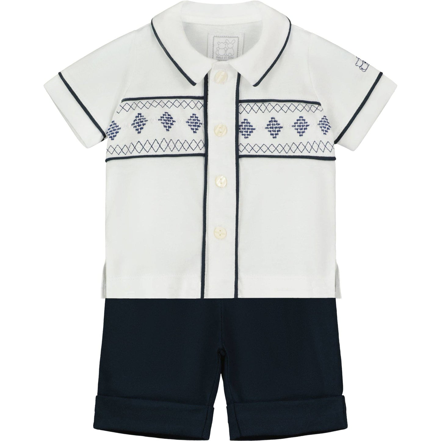 Frank Navy Smart Baby Boys Set